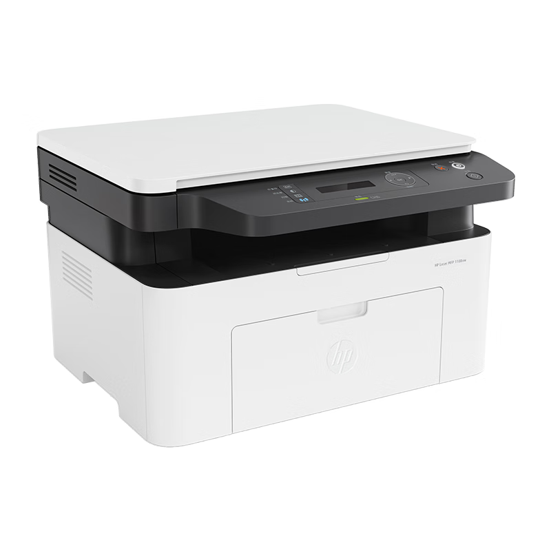 惠普 1188nw 打印机办公家用 A4黑白激光复印机扫描机多功能一体机 无线网络