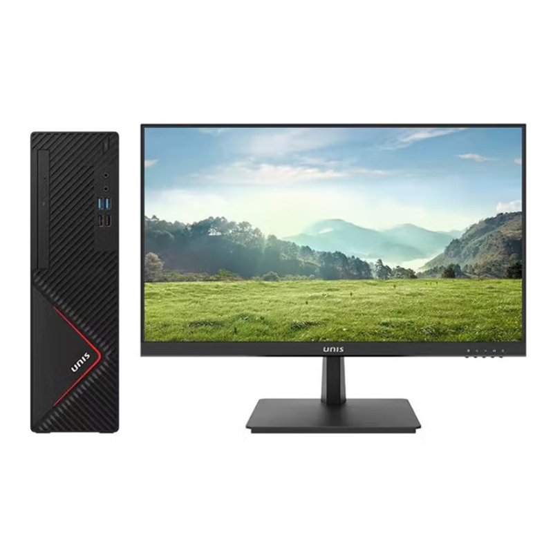 紫光 Unis D3811 G3 腾锐D3000八核/16GB/512GB SSD/2G独显/DVDRW/23.8英寸