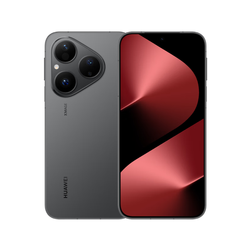 华为 Pura 80手机 12GB+512GB 丝绒金 丝绒直屏 红枫原色影像